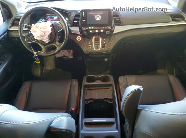 5FNRL6H64RB011981 2024 HONDA ODYSSEY Gray Вид панелі приладів