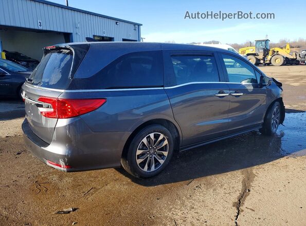 5FNRL6H64RB011981 2024 HONDA ODYSSEY Gray Задня права чверть