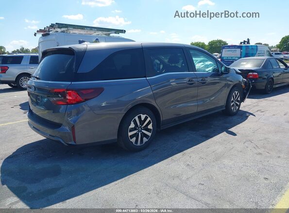 5FNRL6H64TB027282 2026 HONDA ODYSSEY Серый Задняя правая четверть