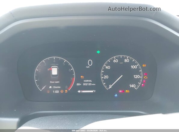 5FNRL6H64TB027282 2026 HONDA ODYSSEY Серый Вид задних сидений