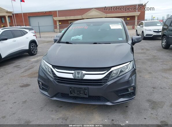 5FNRL6H70KB105922 2019 HONDA ODYSSEY Gray ხელსაწყოთა პანელის ხედი