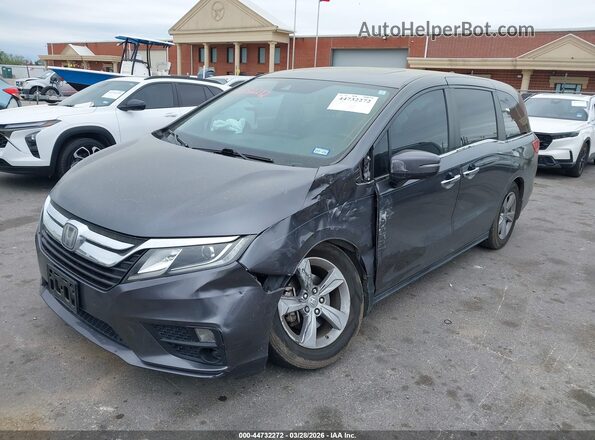 5FNRL6H70KB105922 2019 HONDA ODYSSEY Gray წინა ხედი