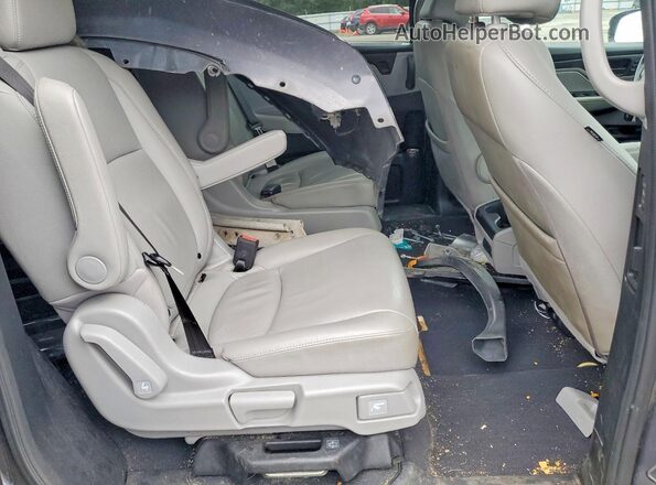 5FNRL6H70KB132389 2019 HONDA ODYSSEY Gray Vista interior trasera