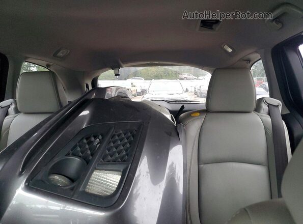 5FNRL6H70KB132389 2019 HONDA ODYSSEY Gray Vista de los asientos traseros