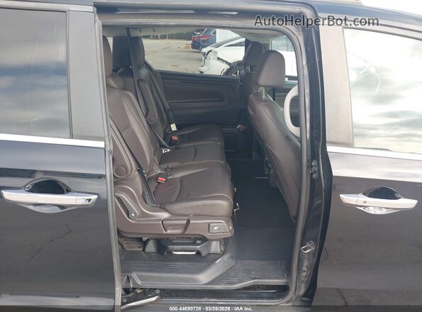5FNRL6H70KB132750 2019 HONDA ODYSSEY Black Widok naklejki z numerem VIN