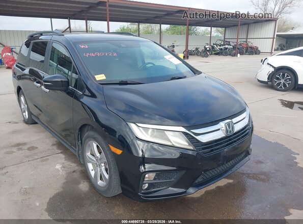 5FNRL6H70KB132750 2019 HONDA ODYSSEY Black Przód prawy