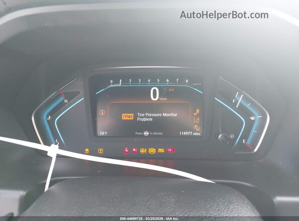 5FNRL6H70KB132750 2019 HONDA ODYSSEY Black Widok tylnych siedzeń