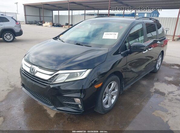 5FNRL6H70KB132750 2019 HONDA ODYSSEY Black Przód lewy