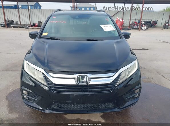 5FNRL6H70KB132750 2019 HONDA ODYSSEY Black Widok zestawu wskaźników