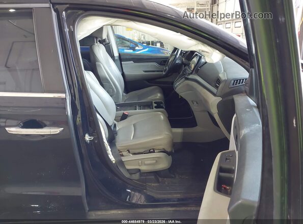 5FNRL6H70LB031161 2020 HONDA ODYSSEY Черный Вид салона спереди