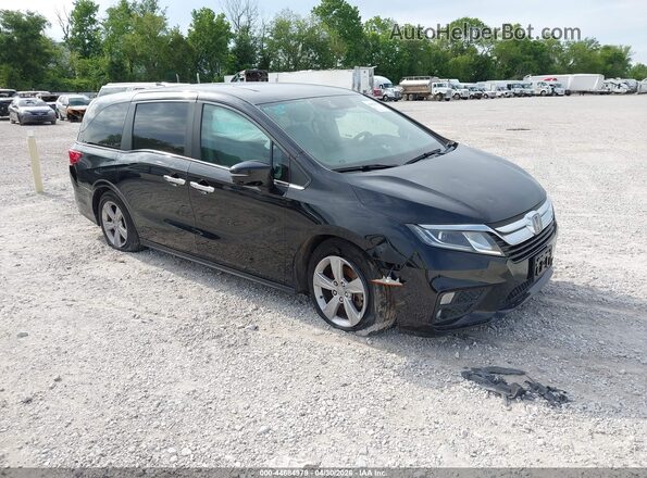 5FNRL6H70LB031161 2020 HONDA ODYSSEY Черный Передняя правая четверть