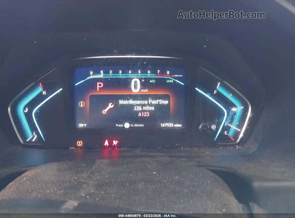 5FNRL6H70LB031161 2020 HONDA ODYSSEY Черный Вид задних сидений