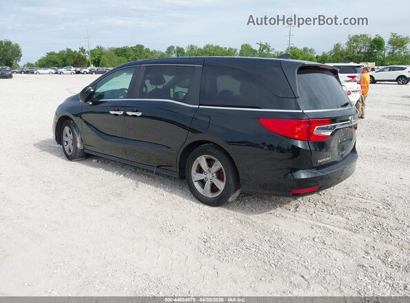 5FNRL6H70LB031161 2020 HONDA ODYSSEY Черный Задняя левая четверть