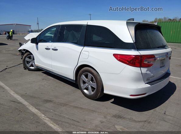 5FNRL6H70LB074768 2020 HONDA ODYSSEY White Trasero izquierdo