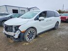 2021 Honda Odyssey Exl White vin: 5FNRL6H70MB044588