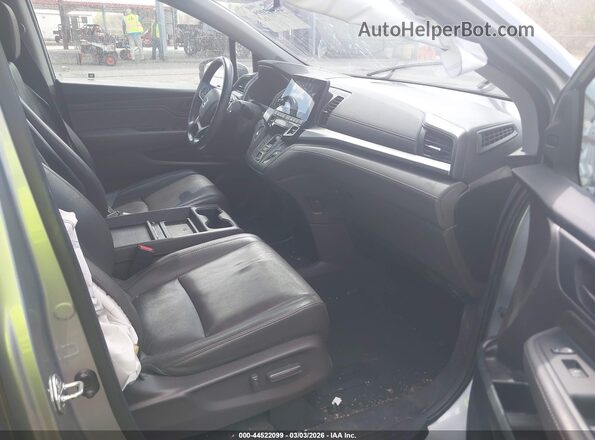 5FNRL6H71JB027858 2018 HONDA ODYSSEY Silver Widok wnętrza z przodu
