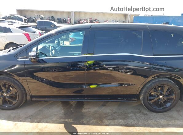 5FNRL6H71RB059737 2024 HONDA ODYSSEY Черный Панорамный вид салона 360°
