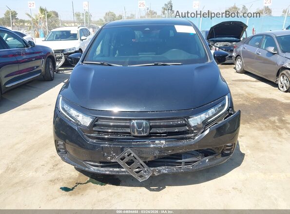 5FNRL6H71RB059737 2024 HONDA ODYSSEY Черный Вид щитка приборов