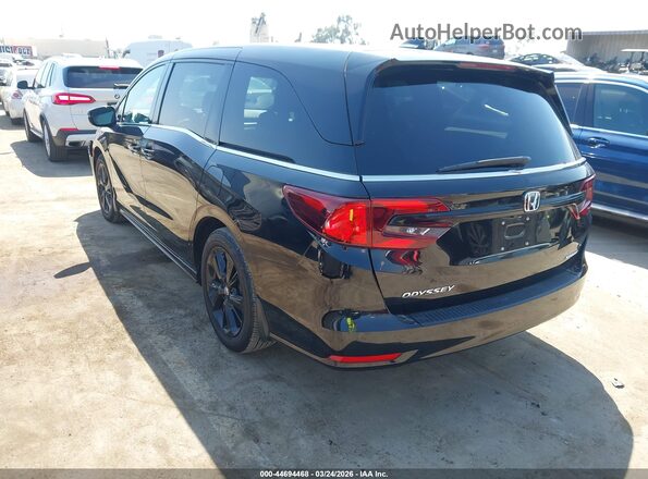 5FNRL6H71RB059737 2024 HONDA ODYSSEY Черный Задняя левая четверть