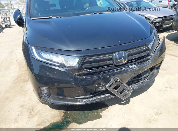 5FNRL6H71RB059737 2024 HONDA ODYSSEY Черный Вид спереди