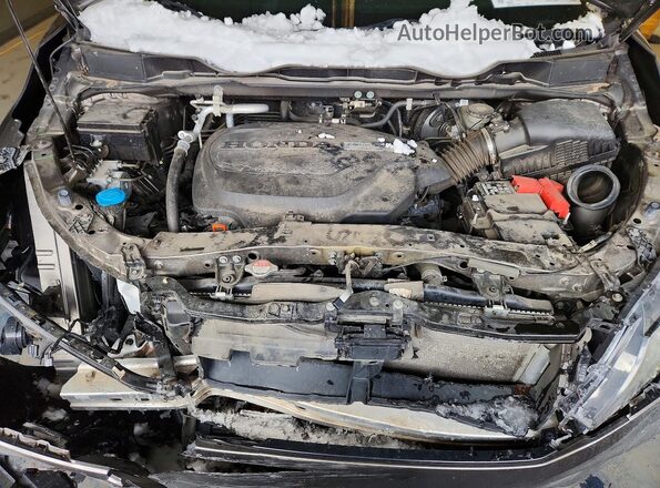 5FNRL6H72KB034609 2019 HONDA ODYSSEY Gray Engine compartment view