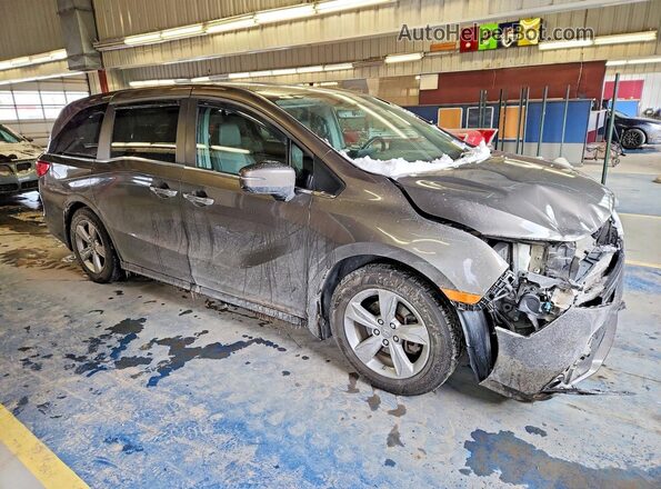 5FNRL6H72KB034609 2019 HONDA ODYSSEY Gray Front right