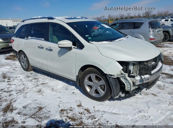 5FNRL6H72LB004270 2020 HONDA ODYSSEY Белый Передняя правая четверть