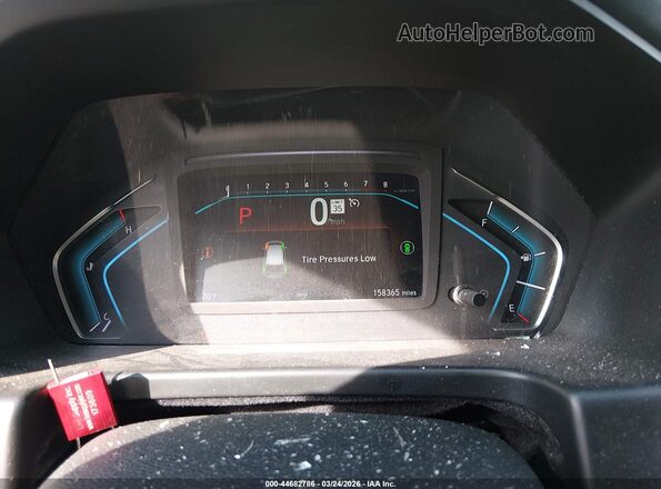 5FNRL6H72MB025587 2021 HONDA ODYSSEY Gray Rear seats view