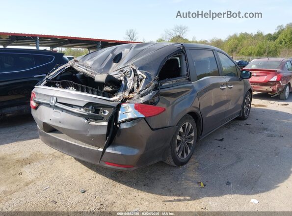 5FNRL6H72MB025587 2021 HONDA ODYSSEY Gray Rear right