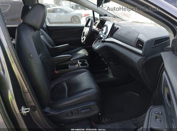 5FNRL6H72MB025587 2021 HONDA ODYSSEY Gray Front interior view