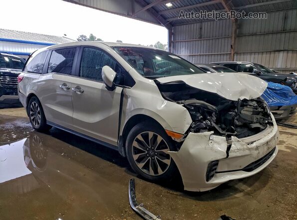 5FNRL6H72NB012579 2022 HONDA ODYSSEY White Передня права чверть