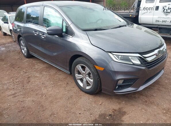 5FNRL6H73JB051479 2018 HONDA ODYSSEY Черный Передняя правая четверть