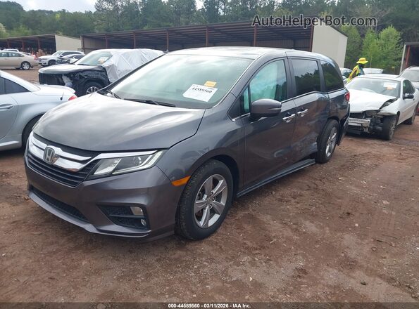 5FNRL6H73JB051479 2018 HONDA ODYSSEY Черный Передняя левая четверть