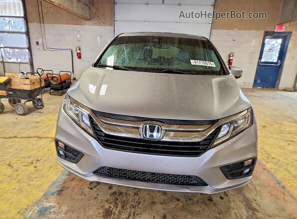 5FNRL6H73KB033498 2019 HONDA ODYSSEY Silver Widok z przodu