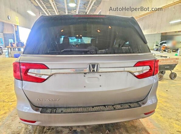5FNRL6H73KB033498 2019 HONDA ODYSSEY Silver Widok z tyłu
