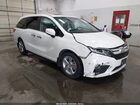 2019 Honda Odyssey Ex-l White vin: 5FNRL6H73KB080255