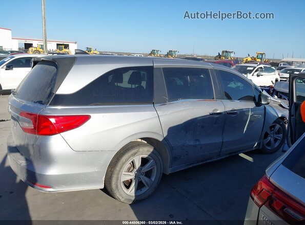 5FNRL6H74JB098052 2018 HONDA ODYSSEY Silver Vista interior de 360 grados