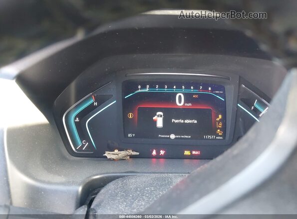 5FNRL6H74JB098052 2018 HONDA ODYSSEY Silver Vista de los asientos traseros
