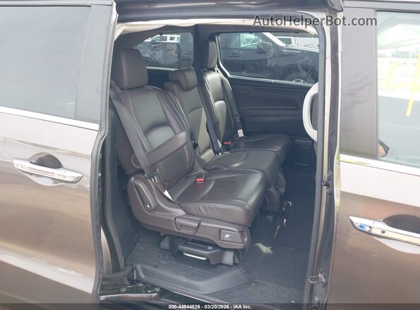 5FNRL6H74KB110542 2019 HONDA ODYSSEY Gray Widok naklejki z numerem VIN
