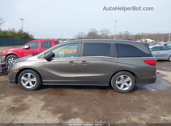 5FNRL6H74KB110542 2019 HONDA ODYSSEY Gray Widok wnętrza 360 stopni
