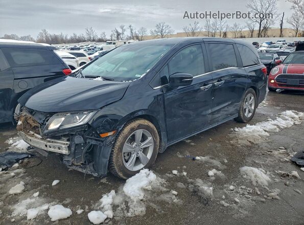 5FNRL6H74LB036007 2020 HONDA ODYSSEY Черный Передняя левая четверть