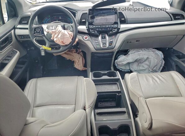 5FNRL6H74LB036007 2020 HONDA ODYSSEY Черный Вид панели приборов