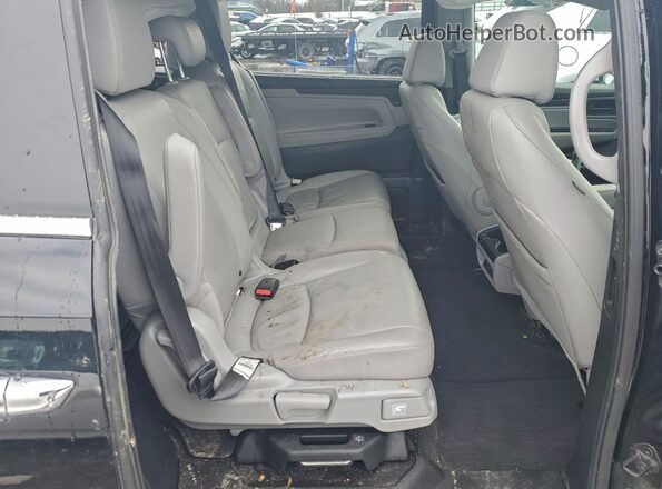 5FNRL6H74LB036007 2020 HONDA ODYSSEY Черный Вид задней части салона