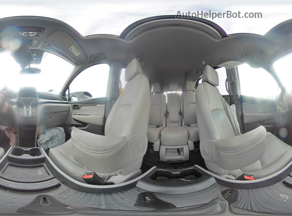 5FNRL6H74LB036007 2020 HONDA ODYSSEY Черный Панорамный вид салона 360°