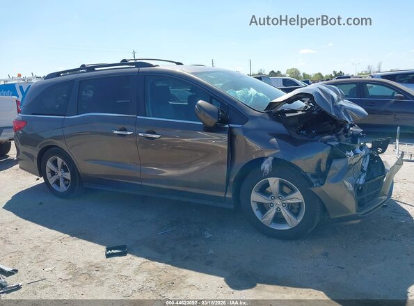 5FNRL6H75JB077226 2018 HONDA ODYSSEY Beige Vista interior trasera