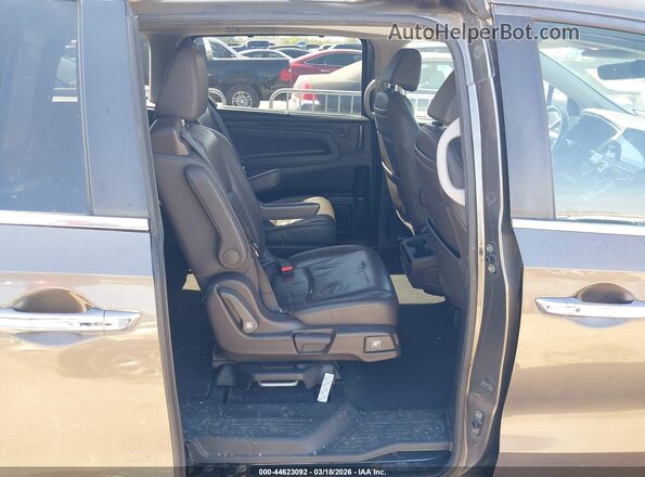 5FNRL6H75JB077226 2018 HONDA ODYSSEY Beige Vista de la etiqueta del VIN