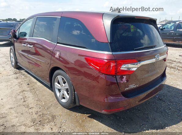 5FNRL6H75KB011650 2019 HONDA ODYSSEY Maroon Trasero izquierdo