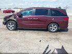 2019 Honda Odyssey Ex-l Maroon vin: 5FNRL6H75KB011650