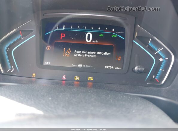 5FNRL6H75KB011650 2019 HONDA ODYSSEY Maroon Vista de los asientos traseros