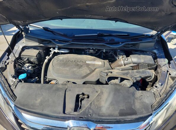 5FNRL6H75KB017674 2019 HONDA ODYSSEY Gray Widok komory silnika